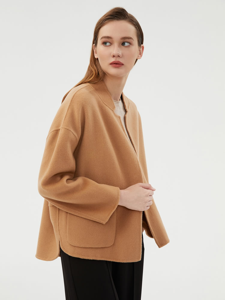 CAIXINGLE 2023 Autumn and Wint - Wool Coat Peacoat 评论和价格
