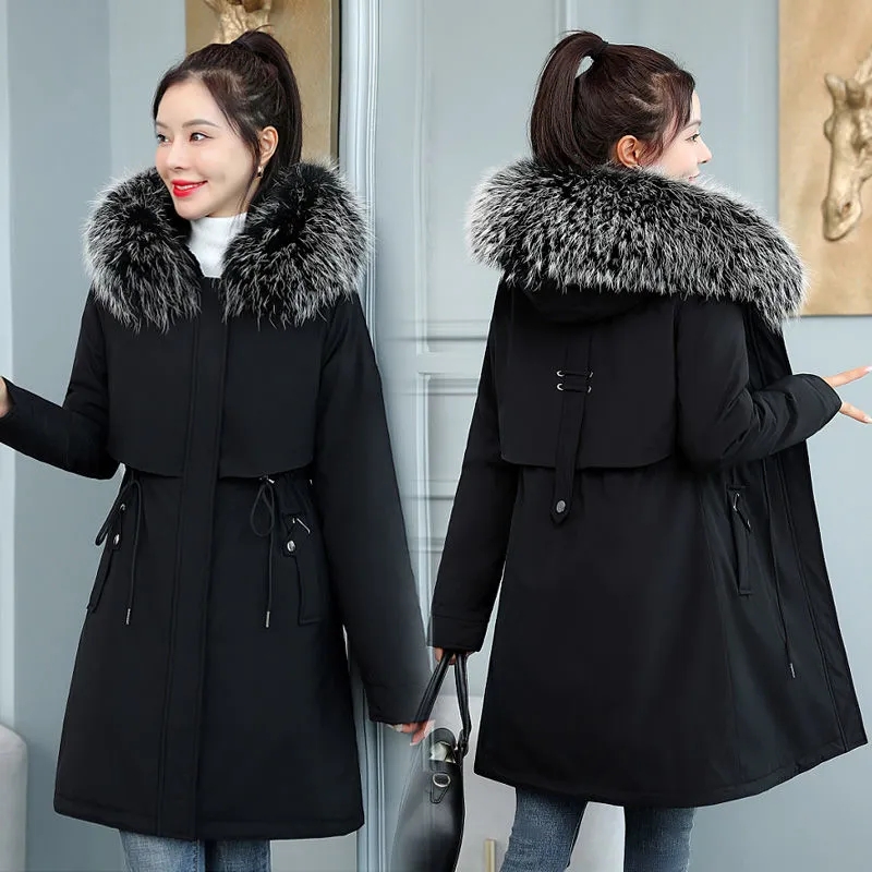 Thicken Parkas 8XL New Winter  - Wool Coat Peacoat 评论和价格