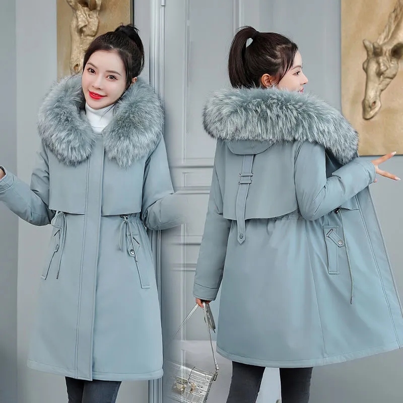 Thicken Parkas 8XL New Winter  - Wool Coat Peacoat 评论和价格