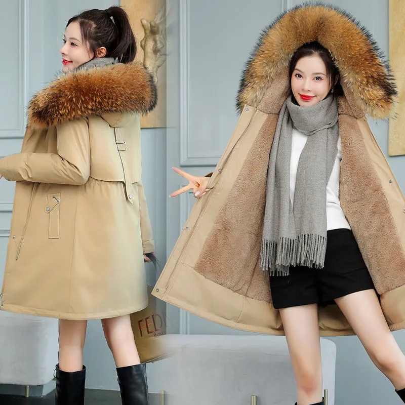 Thicken Parkas 8XL New Winter  - Wool Coat Peacoat 评论和价格